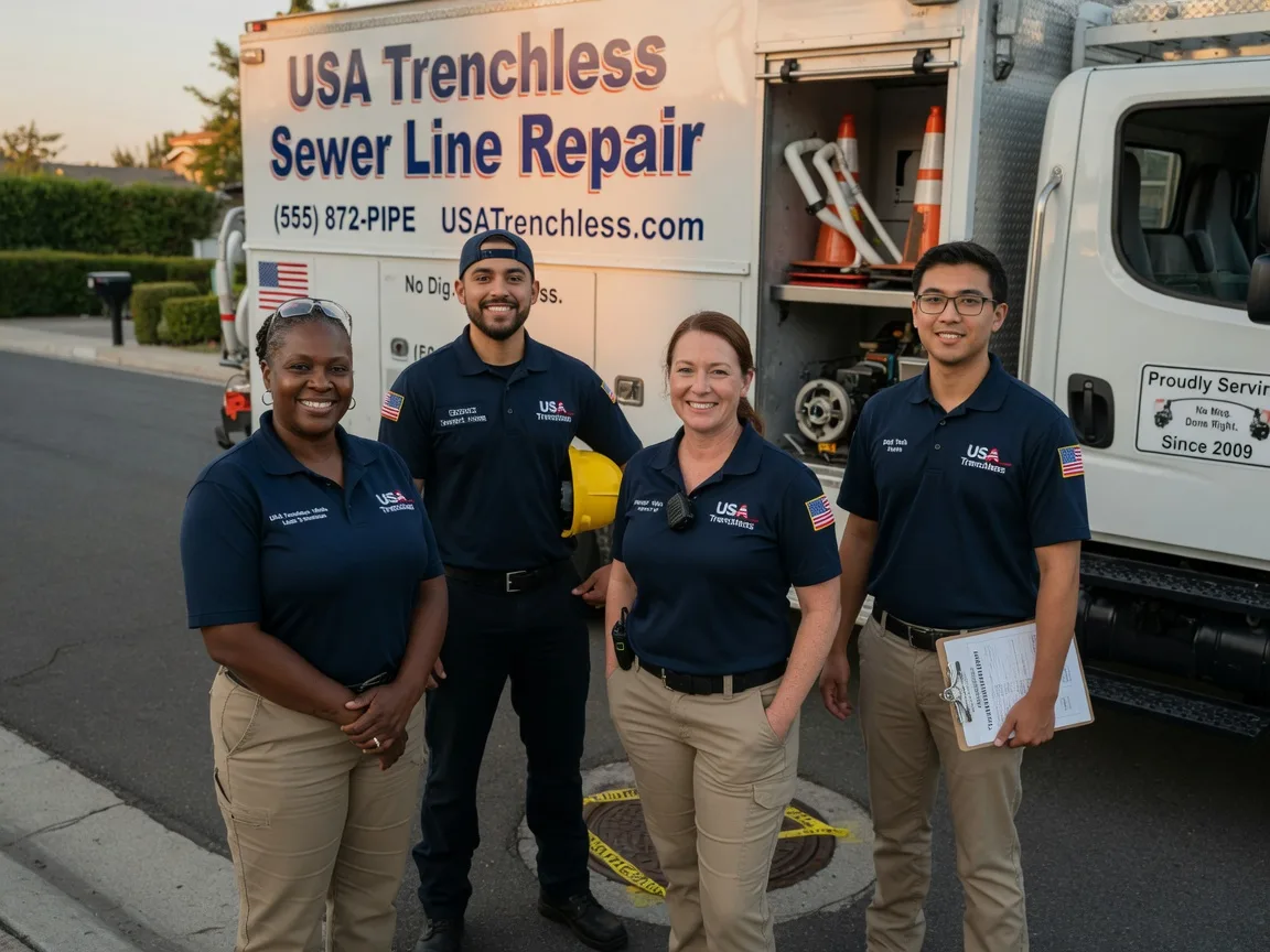 Sewer Line Repair company in Burr Oak, MI